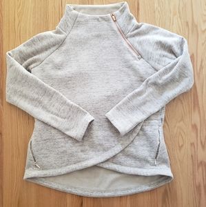 Athleta Cozy Karma Asymmetrical Zip